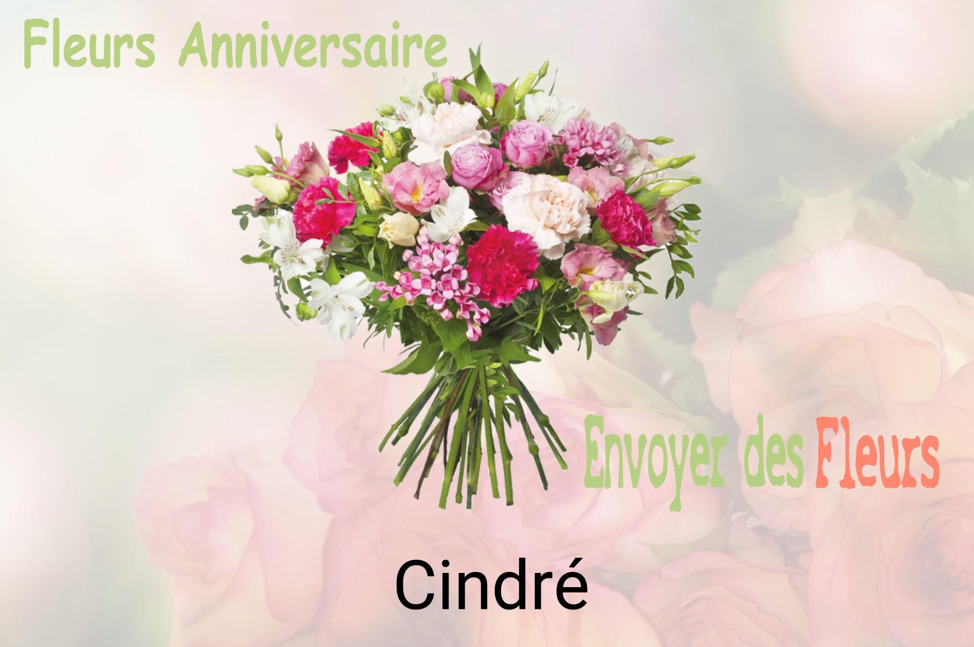 Bouquet de fleurs d’anniversaire livré à Cindré