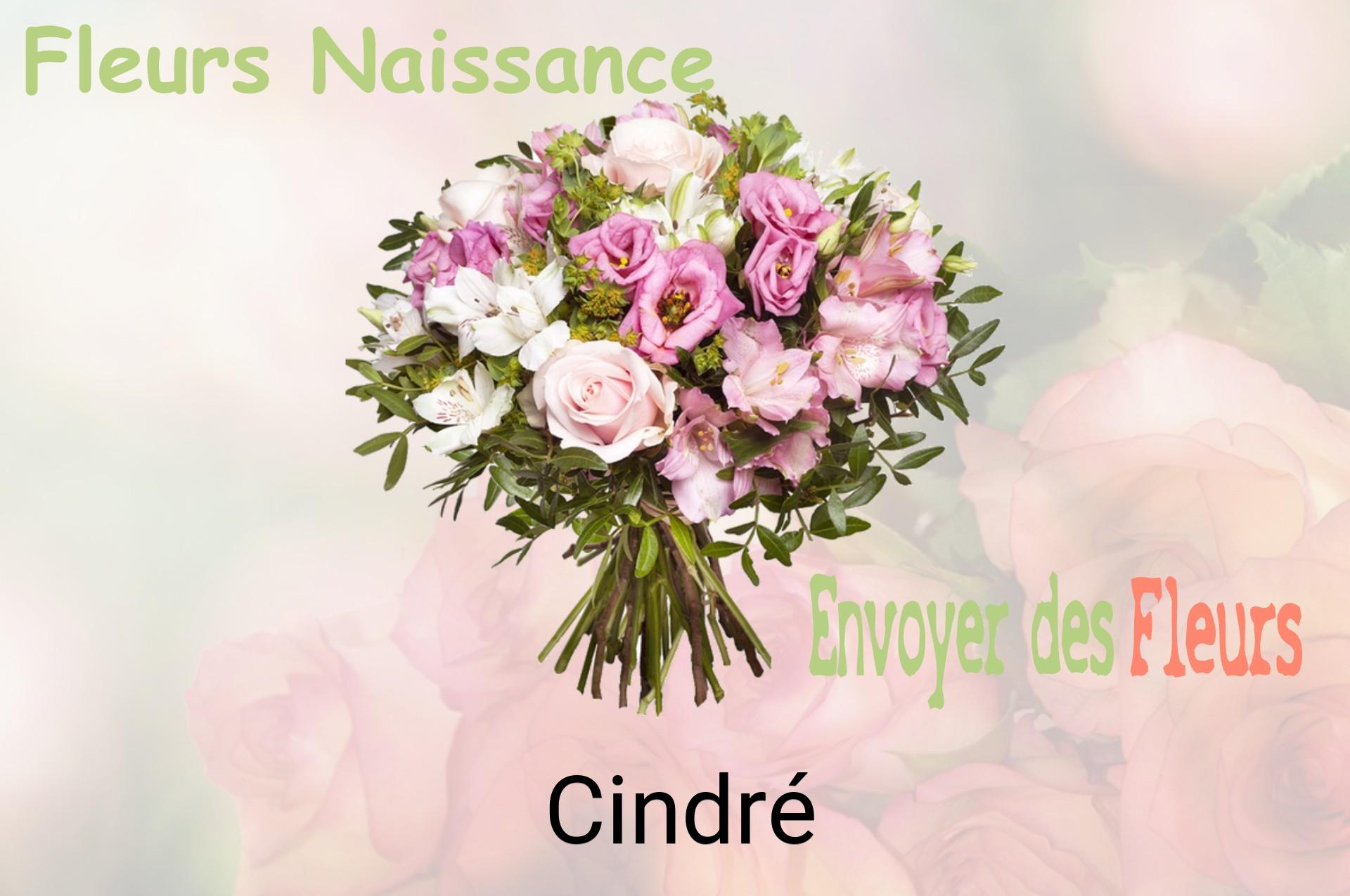 Bouquet de fleurs de naissance livré à Cindré